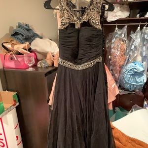 Black and silver Sherri hill